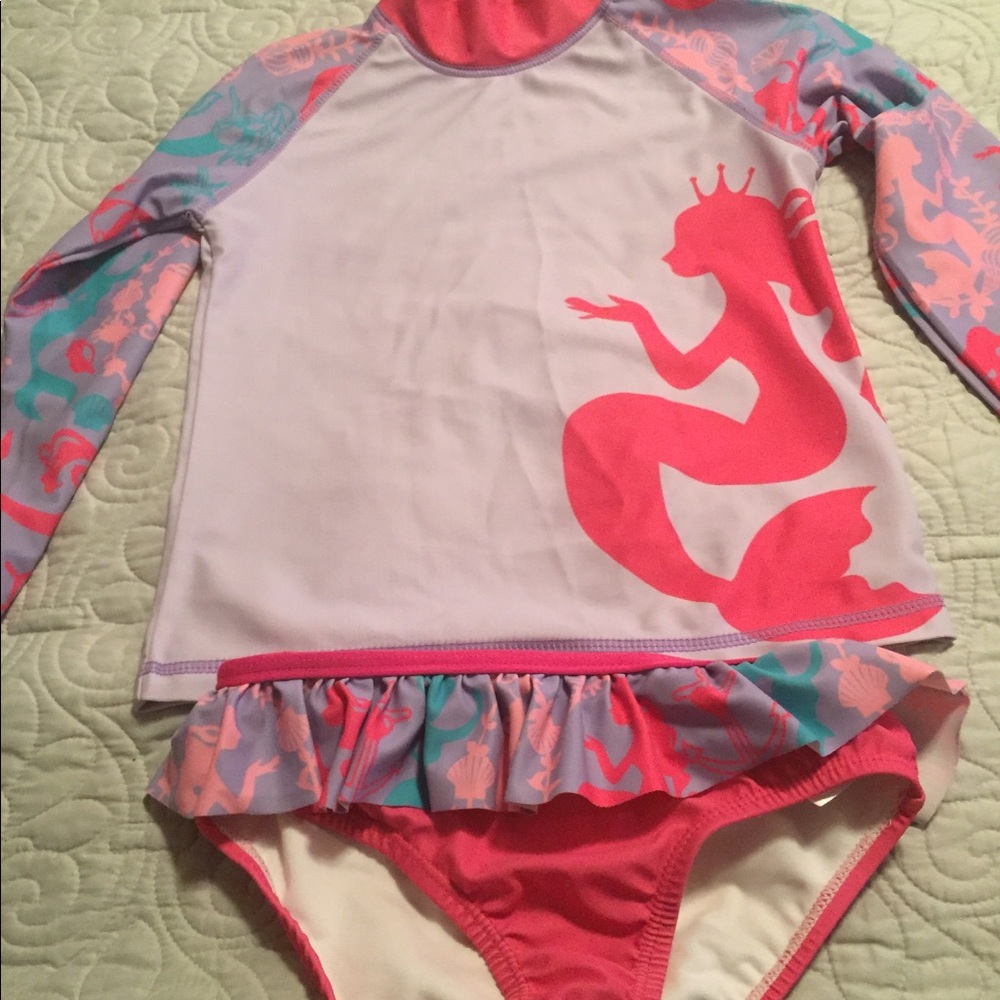 2-Sunshine Swim size7 RashGuard & Bikini.4 for 10.